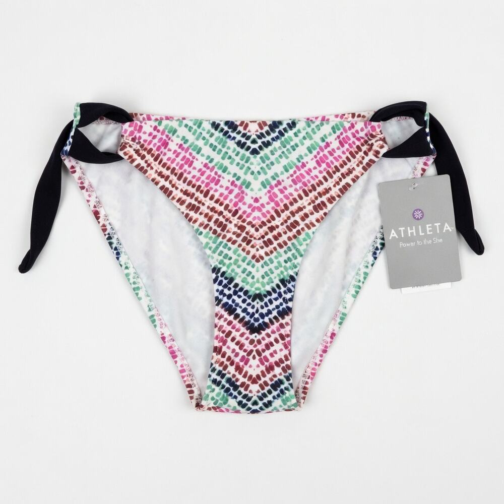Athleta NWT Moxie Low Tide Swim Bottoms XXS